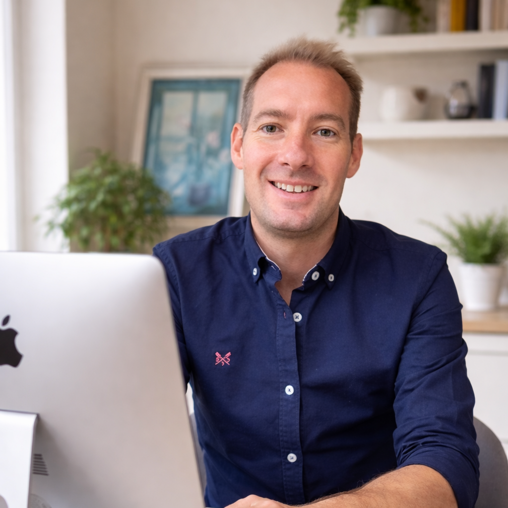 Landlord and tenant outside a well-presented Cotswold home managed by Pheasant Retreats